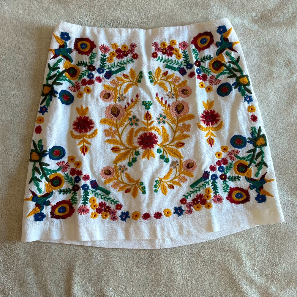 Altr’d State Embroidered skirt